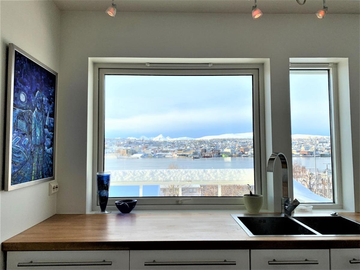 Villa Top View Tromsø Esterno foto